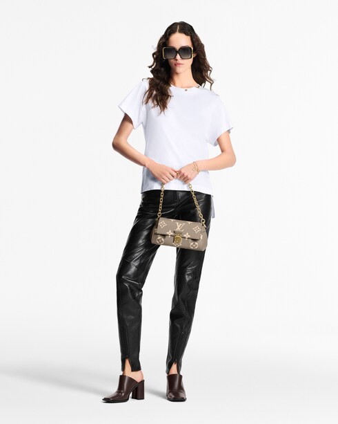 Camiseta con tiras laterales Mujer Prêt-à-Porter Tops | LOUIS VUITTON