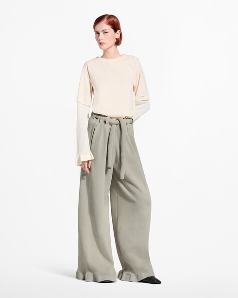 Langarmshirt mit Layer-Effekt Damen Ready to Wear Tops | LOUIS VUITTON