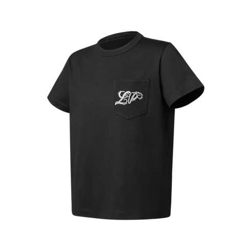Koszulka z kieszenią z sygnaturą in Kobiety's Odzież T-shirty i Bluzy collections by Louis Vuitton (Powiększenie produktu)
