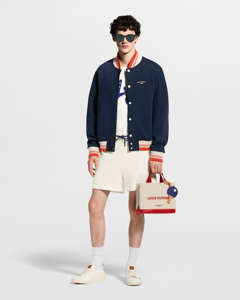Short-Sleeved Signature Patch Crewneck in Men's Ready-to-Wear All Ready-to-Wear collections by Louis Vuitton