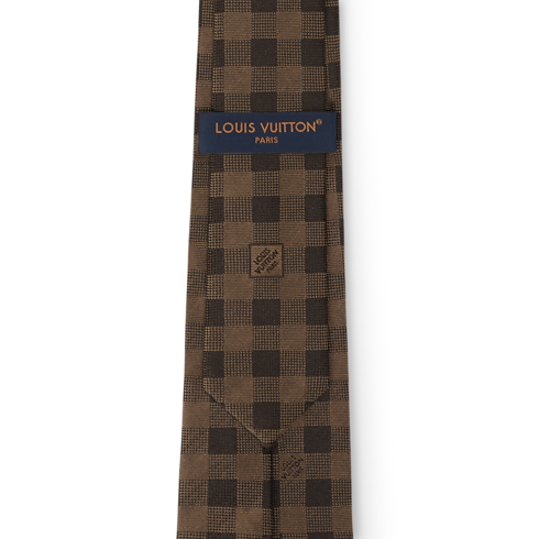 Krawat Check Tie S00 in Mężczyźni's Akcesoria Krawaty collections by Louis Vuitton (Powiększenie produktu)
