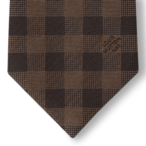 Krawat Check Tie S00 in Mężczyźni's Akcesoria Krawaty collections by Louis Vuitton (Powiększenie produktu)