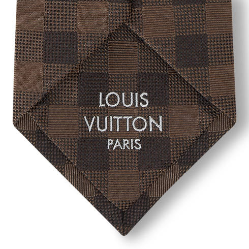 Krawat Check Tie S00 in Mężczyźni's Akcesoria Krawaty collections by Louis Vuitton (Powiększenie produktu)