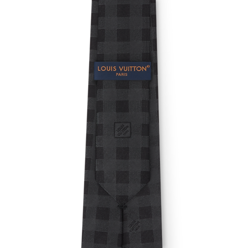 Krawat Check Tie S00 in Mężczyźni's Akcesoria Krawaty collections by Louis Vuitton (Powiększenie produktu)