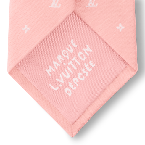 Krawat LV Spaced S00 in Mężczyźni's Akcesoria Krawaty collections by Louis Vuitton (Powiększenie produktu)