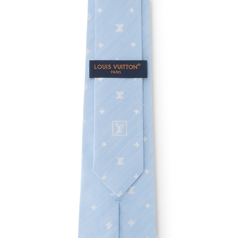 Krawat LV Spaced S00 in Mężczyźni's Akcesoria Krawaty collections by Louis Vuitton (Powiększenie produktu)