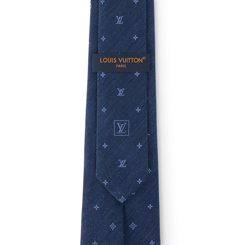 Krawat LV Spaced S00 in Mężczyźni's Akcesoria Krawaty collections by Louis Vuitton (Powiększenie produktu)