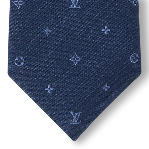 Krawat LV Spaced S00 in Mężczyźni's Akcesoria Krawaty collections by Louis Vuitton (Powiększenie produktu)