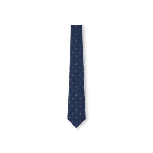 Krawat LV Spaced S00 in Mężczyźni's Akcesoria Krawaty collections by Louis Vuitton (Powiększenie produktu)