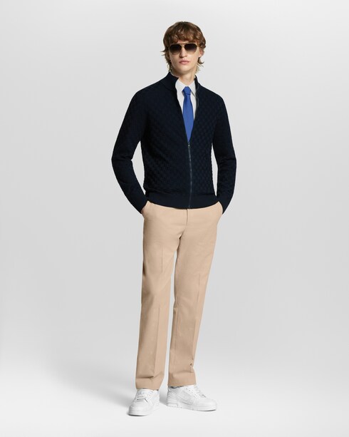 Corbata Micro Damier S00 Novedades Para hombre New Formal | LOUIS VUITTON