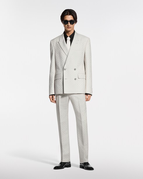 Cravatta Mini Monogram Spaced Out S00 Uomo Accessori Cravatte | LOUIS VUITTON