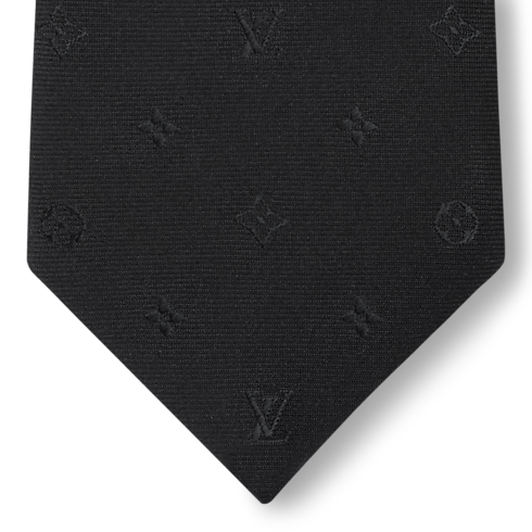 Krawat Mini Monogram Spaced Out in Mężczyźni's Akcesoria Krawaty collections by Louis Vuitton (Powiększenie produktu)