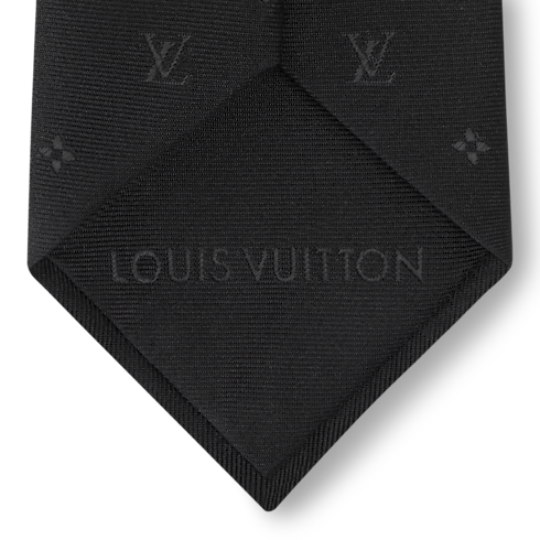 Krawat Mini Monogram Spaced Out in Mężczyźni's Akcesoria Krawaty collections by Louis Vuitton (Powiększenie produktu)
