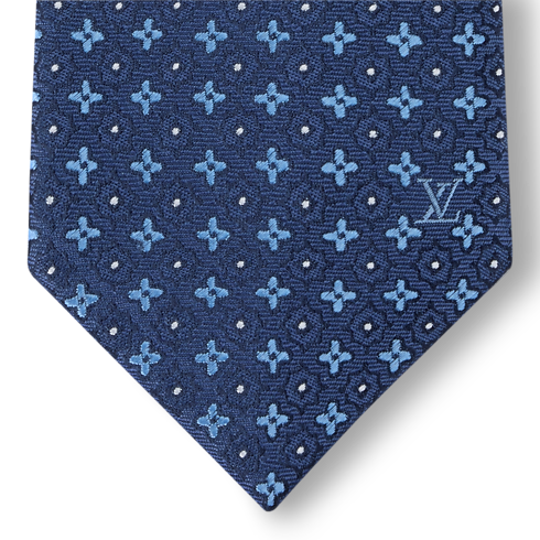 Krawat Monogram Flowers Allover S00 in Mężczyźni's Akcesoria Krawaty collections by Louis Vuitton (Powiększenie produktu)