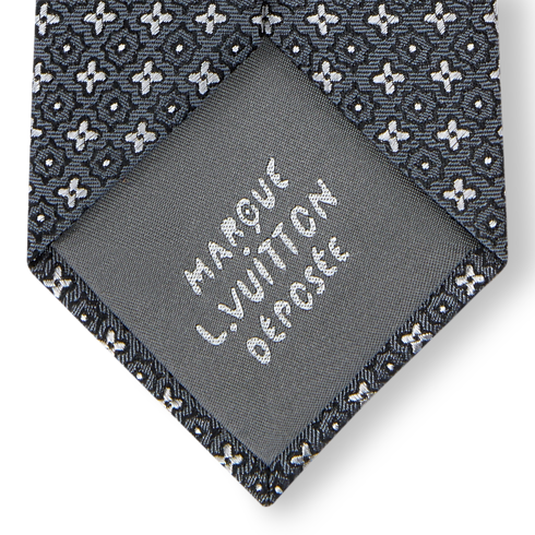 Krawat Monogram Flowers Allover S00 in Mężczyźni's Akcesoria Krawaty collections by Louis Vuitton (Powiększenie produktu)