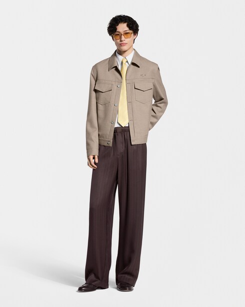 Stripes Blooming Tie S00 in Men's Accessories Ties collections by Louis Vuitton