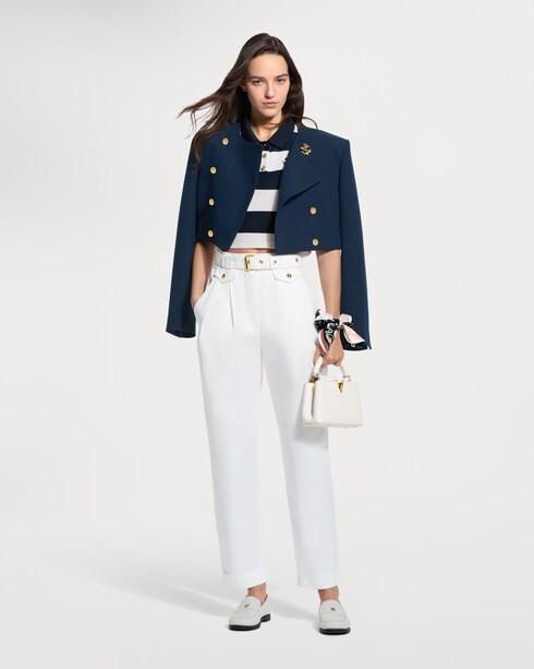 Cropped Nautical Officer Jacket in Women's Ready-to-Wear Coats and Jackets collections by Louis Vuitton
