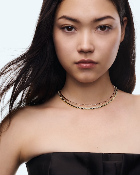 Collier moyen Le Damier de Louis Vuitton, or jaune et diamants - Court Joaillerie Catégories Colliers et pendentifs | LOUIS VUITTON