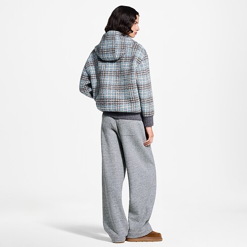 Kurtka Check Tweed z zapięciem na zamek in Kobiety's Odzież Płaszcze i kurtki collections by Louis Vuitton (Powiększenie produktu)