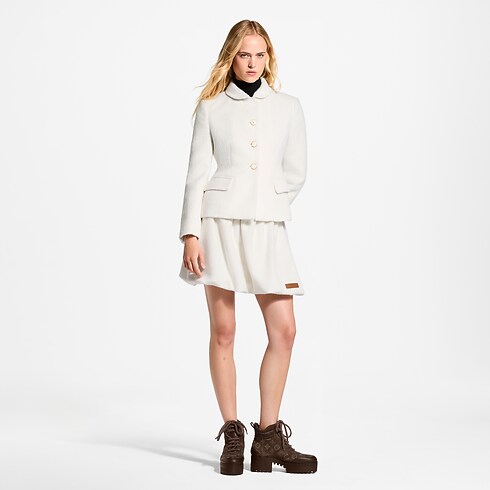 Kurtka Dopasowana Szczotkowana in Kobiety's Odzież Płaszcze i kurtki collections by Louis Vuitton (Powiększenie produktu)