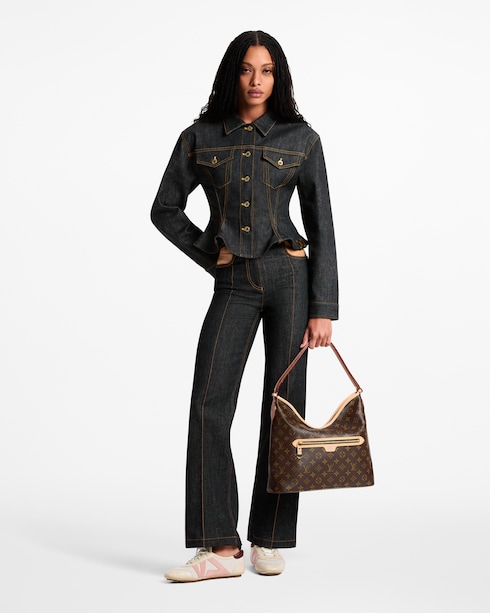 Fluted Denim Jacket in Women's Ready-to-Wear Coats and Jackets collections by Louis Vuitton