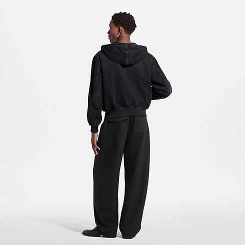 Kurtka LV Workwear Hooded Denim Blouson in Mężczyźni's Odzież Odzież collections by Louis Vuitton (Powiększenie produktu)