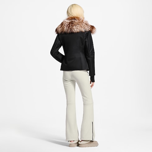 Kurtka narciarska z kołnierzem z lisa i paskiem in Kobiety's Odzież Płaszcze i kurtki collections by Louis Vuitton (Powiększenie produktu)