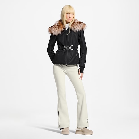 Kurtka narciarska z kołnierzem z lisa i paskiem in Kobiety's Odzież Płaszcze i kurtki collections by Louis Vuitton (Powiększenie produktu)