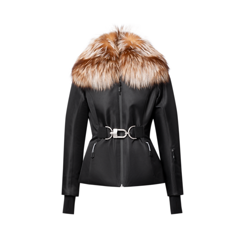 Kurtka narciarska z kołnierzem z lisa i paskiem in Kobiety's Odzież Płaszcze i kurtki collections by Louis Vuitton (Powiększenie produktu)