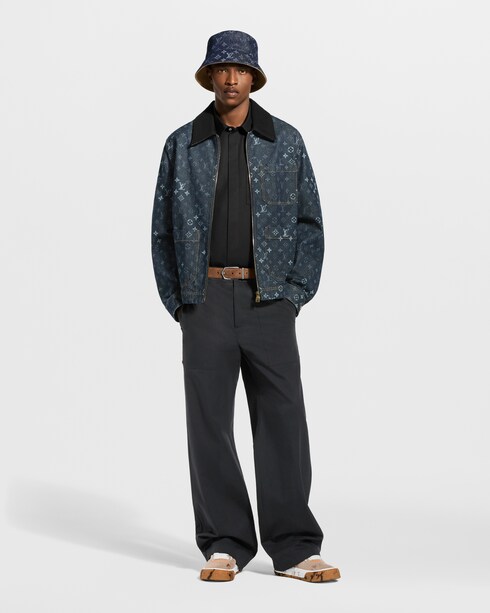 Monogram Denim Workwear Jacket in Men's Ready-to-Wear Outerwear and Coats collections by Louis Vuitton
