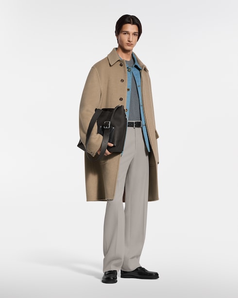 Silk-Blend Denim Workwear Jacket in New's For Men LV Trunk Edition collections by Louis Vuitton