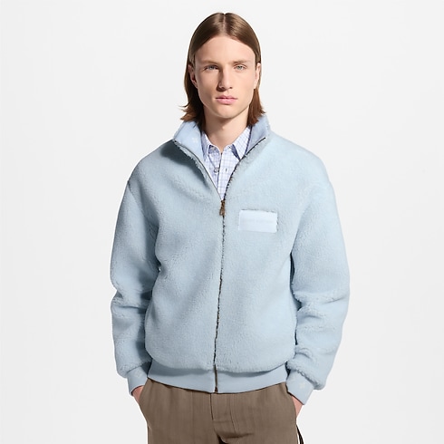 Kurtka Signature Patch Fleece Blouson in Mężczyźni's Odzież Odzież collections by Louis Vuitton (Powiększenie produktu)