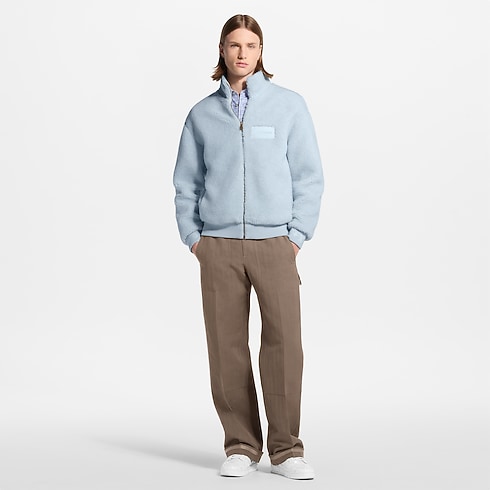 Kurtka Signature Patch Fleece Blouson in Mężczyźni's Odzież Odzież collections by Louis Vuitton (Powiększenie produktu)