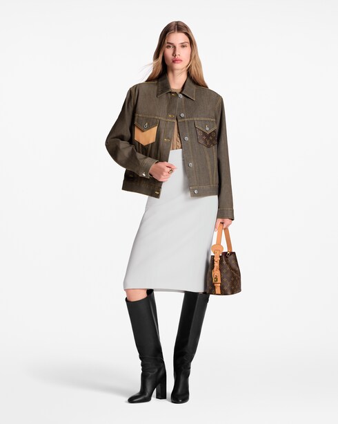 Veste en denim à patch Speedy Homme Discontinued Product Obs 10 | LOUIS VUITTON
