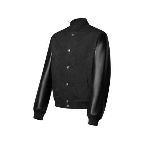Widok Kurtka Varsity Monogram Surplus z boku