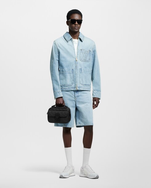 Men - LV Workwear Denim Jacket Men Ready-to-Wear All Ready-to-Wear | LOUIS VUITTON