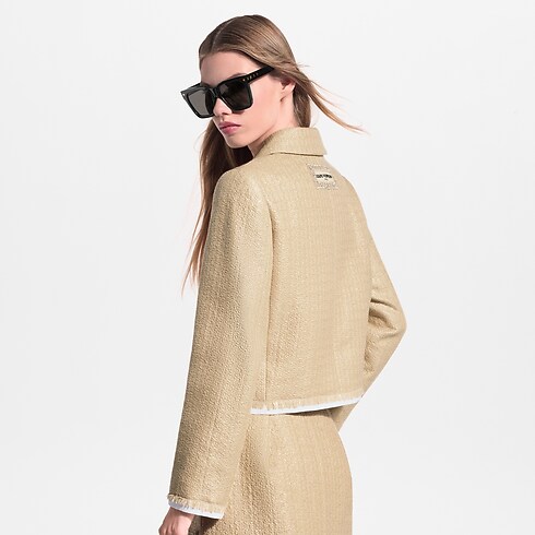 Kurtka Woven-Effect Tweed Tailored in Kobiety's Odzież Płaszcze i kurtki collections by Louis Vuitton (Powiększenie produktu)