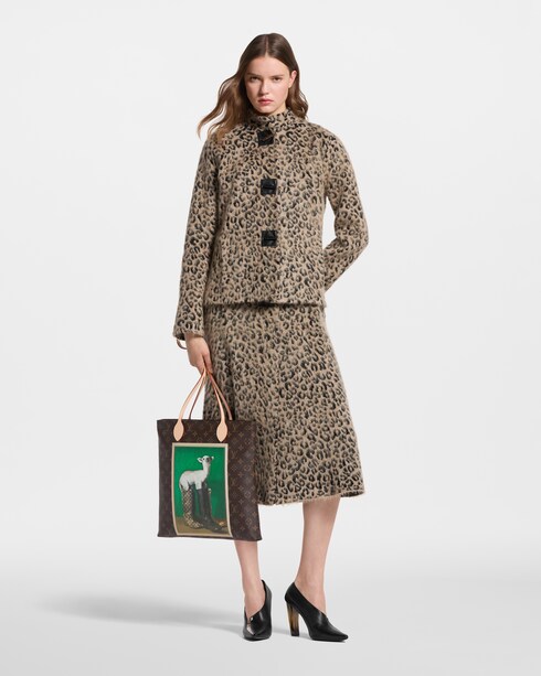 Leopard Knit Jacket in Women's Ready-to-Wear Coats and Jackets collections by Louis Vuitton