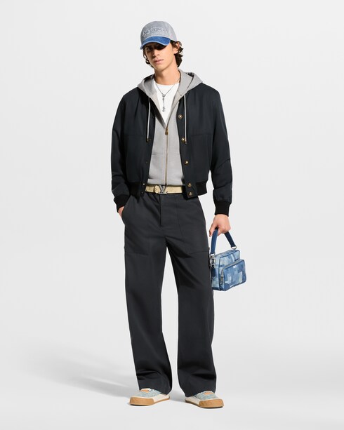 Light Bomber With Embossed Signature Details in Men's Ready-to-Wear Outerwear and Coats collections by Louis Vuitton