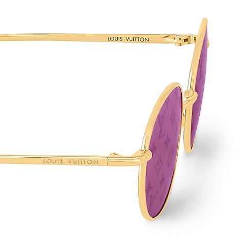 LV Bright Round Sunglasses S00 in Kobiety's Akcesoria Okulary collections by Louis Vuitton (Powiększenie produktu)