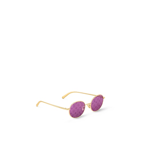 LV Bright Round Sunglasses S00 in Kobiety's Akcesoria Okulary collections by Louis Vuitton (Powiększenie produktu)
