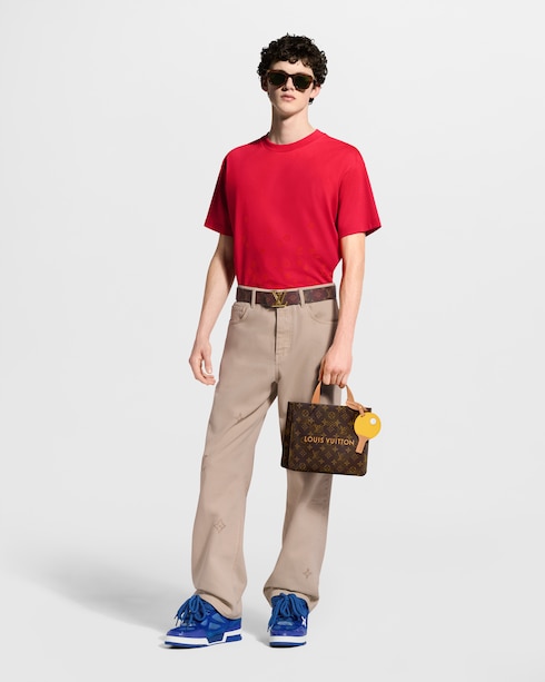 LV Dimension Monogram Grid 40mm Reversible Belt in Men's Accessories Belts collections by Louis Vuitton