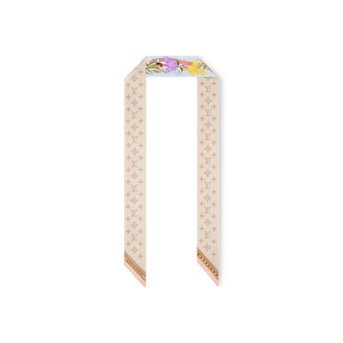 LV En Fleurs BB Bandeau S00 in Kobiety's Akcesoria Jedwabne kwadraty i bandeaux collections by Louis Vuitton (Powiększenie produktu)