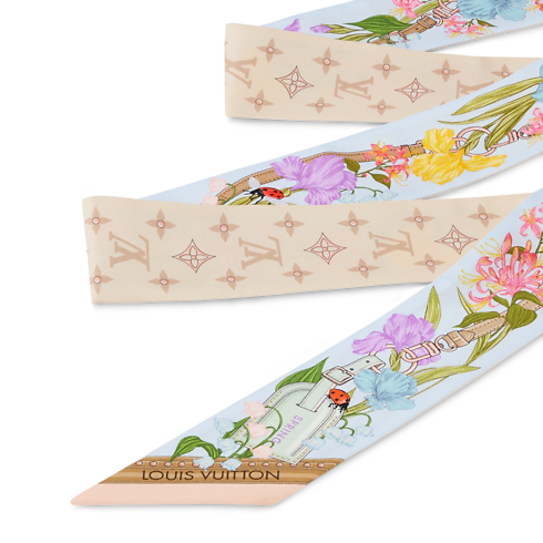 LV En Fleurs BB Bandeau S00 in Kobiety's Akcesoria Jedwabne kwadraty i bandeaux collections by Louis Vuitton (Powiększenie produktu)