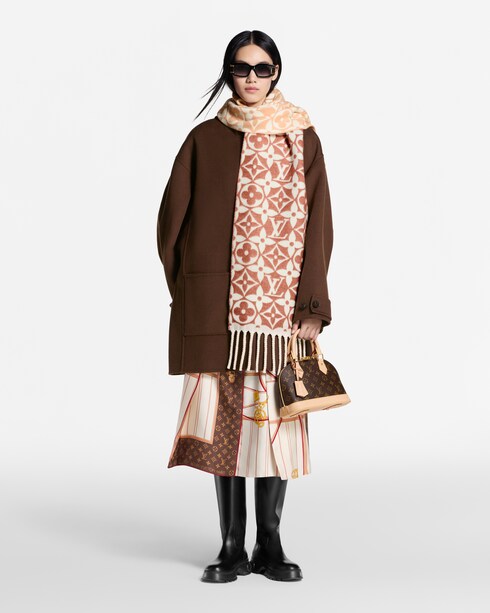 Women - LV Frosty Gradient Scarf S00 Women Accessories Scarves | LOUIS VUITTON