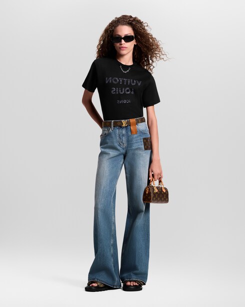 Women - LV Initials 30MM Reversible Belt Monogram Canvas Women Accessories Belts | LOUIS VUITTON
