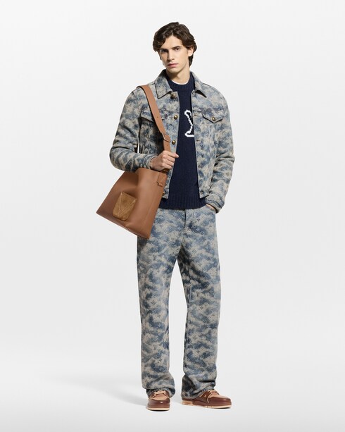 LV Intarsia Crewneck in Gifts's Valentine's Day Gifts for Him } collections by Louis Vuitton