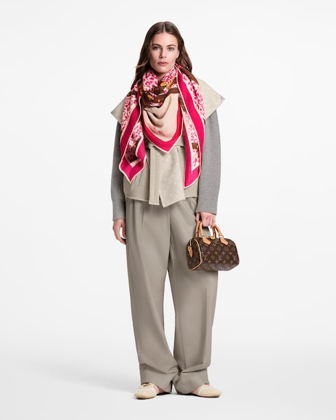 LV Safari Trunk Shawl S00 in Women's Accessories Shawls collections by Louis Vuitton