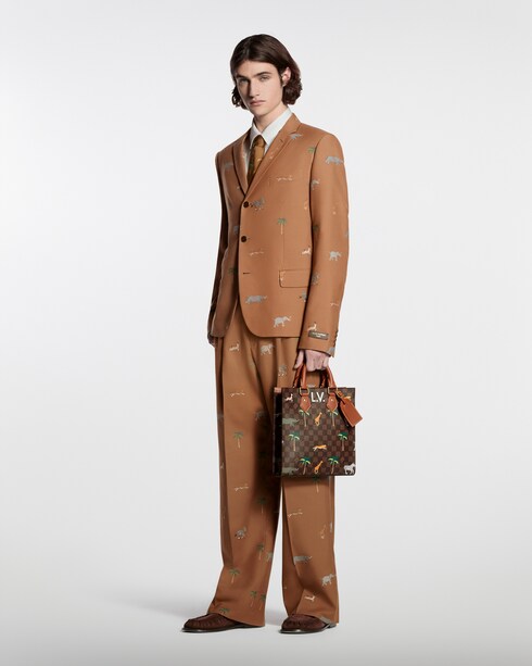 LV x The Darjeeling Limited Single-Breasted Jacket in New's For Men Spring-Summer 2026 Show collections by Louis Vuitton
