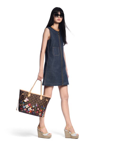 LV x TM Helios Wedge Sandal in Women's Shoes Sandals collections by Louis Vuitton